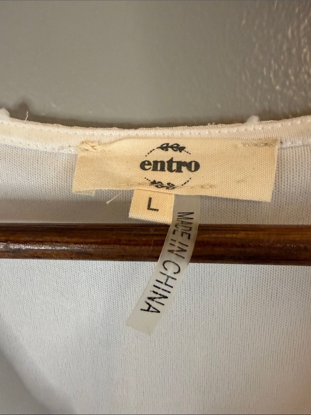 Entro White Swiss Dot Puff Sleeve Mini Dress Size Large - Picture 5 of 8